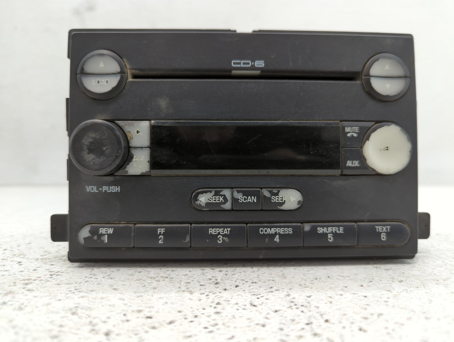 2004-2005 Mercury Monterey Radio AM FM Cd Player Receiver Replacement P/N:3F2T-18C815-BJ 3F2T-18C815-BG Fits Fits 2004 2005 