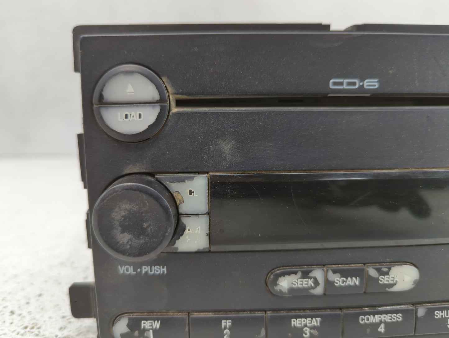 2004-2005 Mercury Monterey Radio AM FM Cd Player Receiver Replacement P/N:3F2T-18C815-BJ 3F2T-18C815-BG Fits Fits 2004 2005 