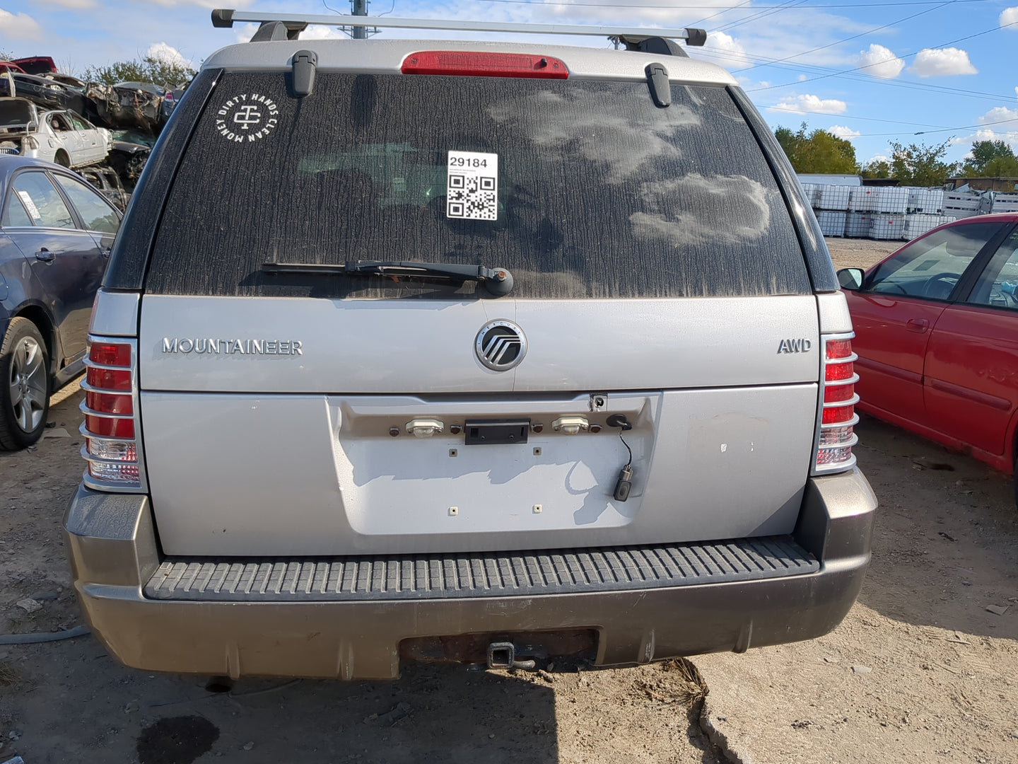 2002-2005 Mercury Mountaineer Trunk/decklid/hatch/tailgate Oem - Oemusedautoparts1.com