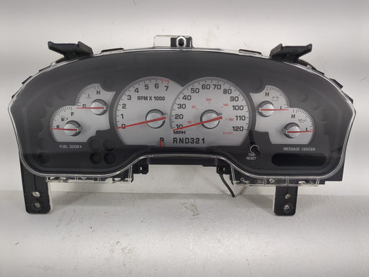 2004-2005 Mercury Mountaineer Instrument Cluster Speedometer Gauges P/N:5L2T-10849-GA Fits Fits 2004 2005 OEM Used Auto Part