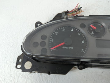 2004-2005 Mercury Mountaineer Instrument Cluster Speedometer Gauges P/N:5F1T-10849 Fits Fits 2004 2005 OEM Used Auto Parts -