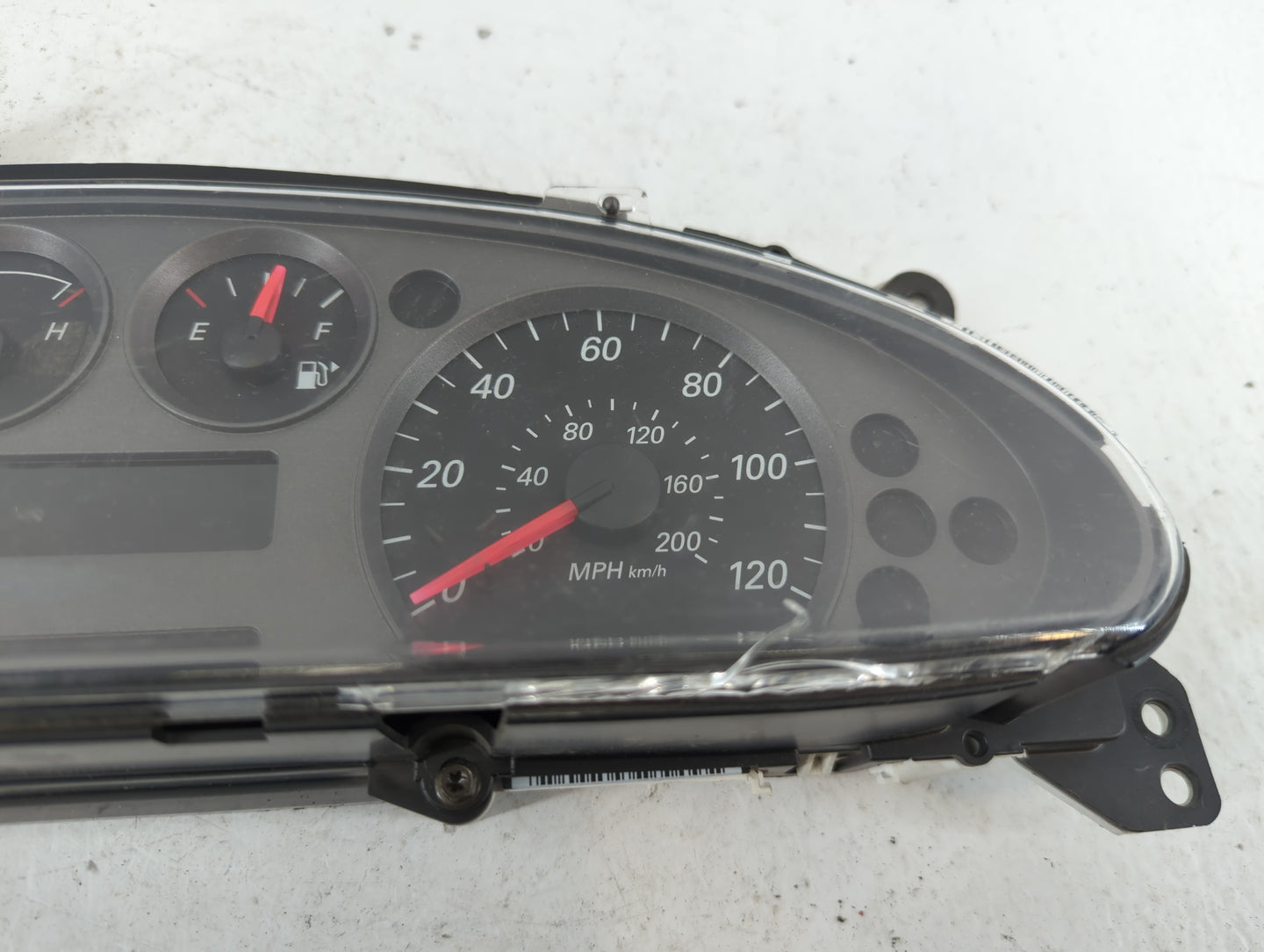 2004-2005 Mercury Mountaineer Instrument Cluster Speedometer Gauges P/N:5F1T-10849 Fits Fits 2004 2005 OEM Used Auto Parts -