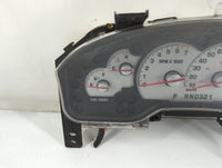 2004-2005 Mercury Mountaineer Instrument Cluster Speedometer Gauges Fits Fits 2004 2005 OEM Used Auto Parts - Oemusedautopar