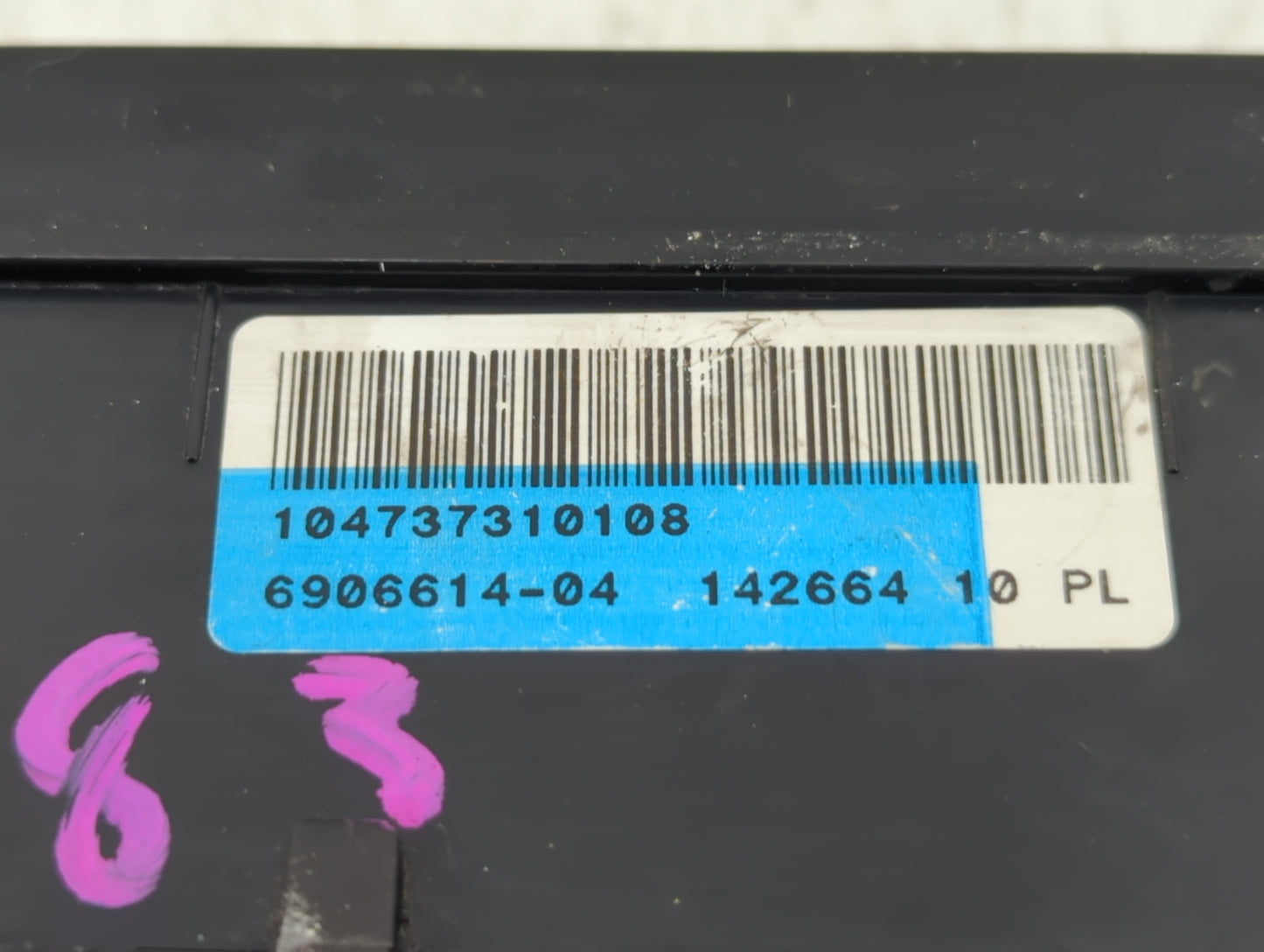 2004 Mini Cooper Fusebox Fuse Box Panel Relay Module P/N:10512911203 6906604-02 Fits OEM Used Auto Parts - Oemusedautoparts1