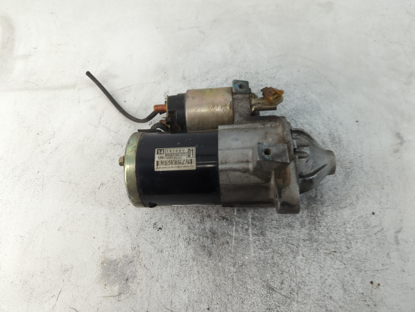 2004-2012 Mitsubishi Galant Car Starter Motor Solenoid OEM P/N:141810A0 Fits Fits 2004 2005 2006 2007 2008 2009 2010 2011 20