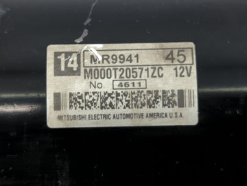 2004-2009 Mitsubishi Galant Car Starter Motor Solenoid OEM P/N:M000T20571ZC Fits Fits 2004 2005 2006 2007 2008 2009 2010 2011 2012 OEM Used Auto Parts