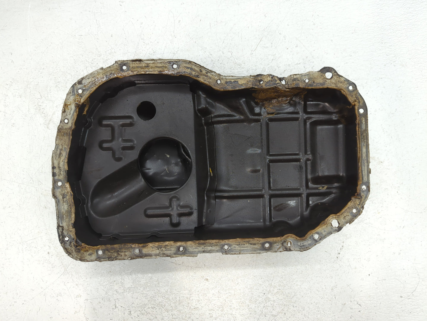 2004-2012 Mitsubishi Galant Engine Oil Pan Fits Fits 2004 2005 2006 2007 2008 2009 2010 2011 2012 OEM Used Auto Parts - Oemu