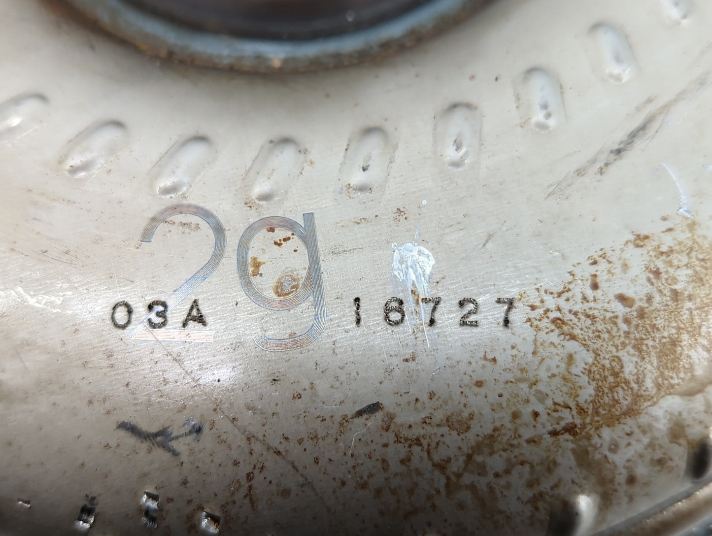 2004 Mitsubishi Lancer Torque Converter Automatic Transmission OEM P/N:03A 18627 Fits OEM Used Auto Parts - Oemusedautoparts