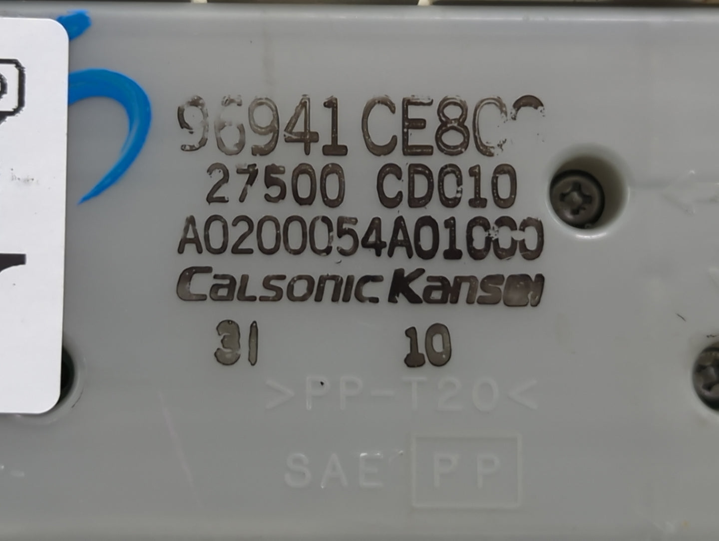 2004 Nissan 350z Climate Control Module Temperature AC/Heater Replacement P/N:96941CE80 27500CD010, A0200054A0100 Fits OEM U