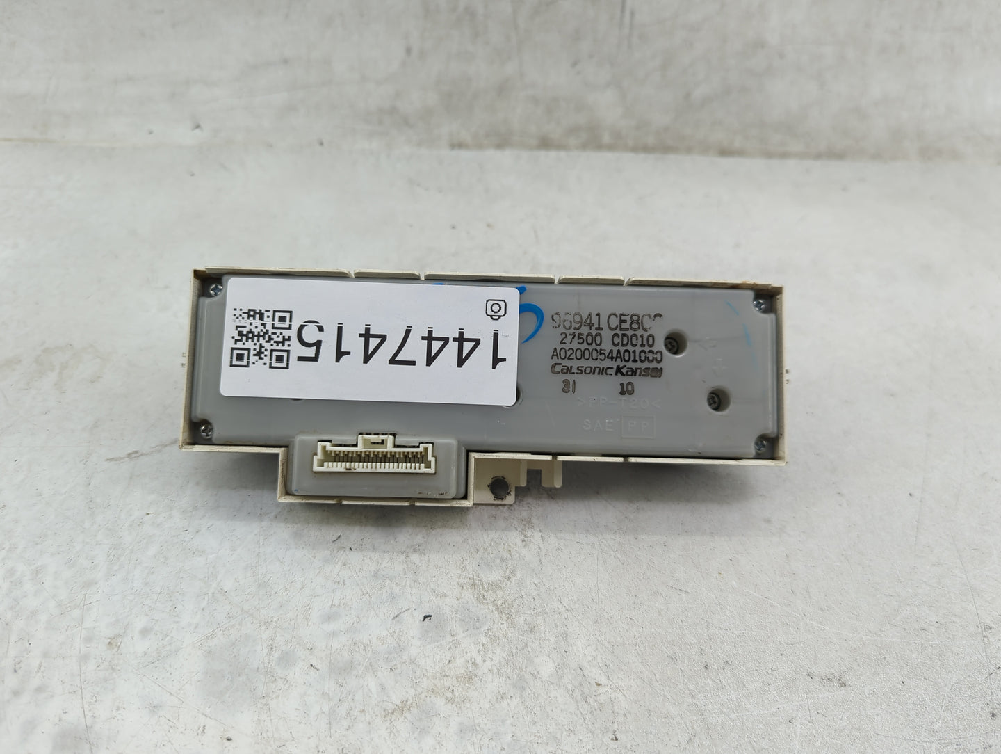 2004 Nissan 350z Climate Control Module Temperature AC/Heater Replacement P/N:96941CE80 27500CD010, A0200054A0100 Fits OEM U