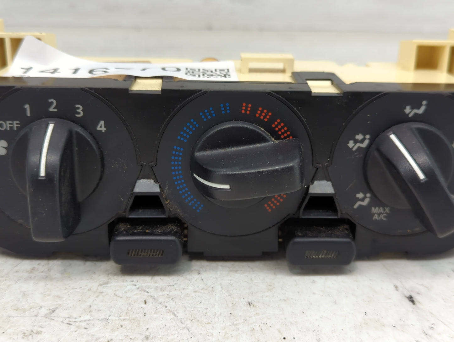 2002-2004 Nissan Altima Climate Control Module Temperature AC/Heater Replacement Fits Fits 2002 2003 2004 OEM Used Auto Part