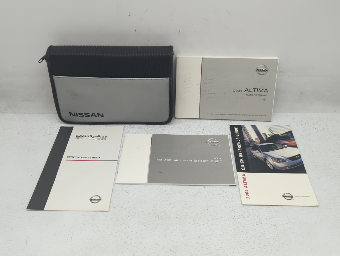 2004 Nissan Altima Owners Manual Book Guide OEM Used Auto Parts - Oemusedautoparts1.com