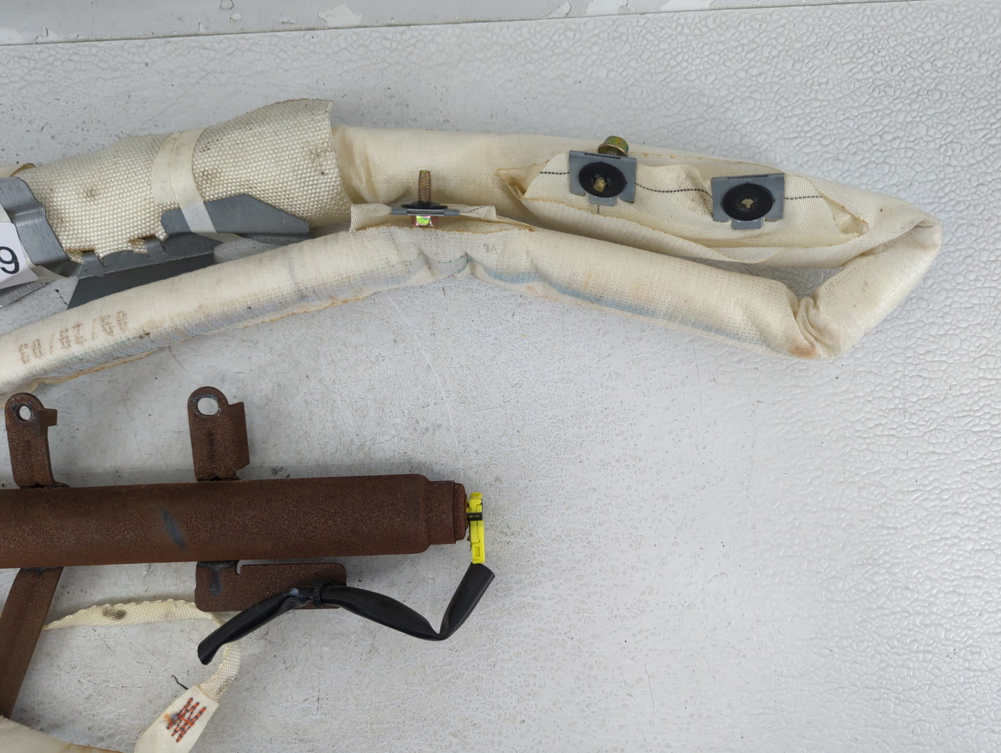 2003-2004 Nissan Altima Air Bag Driver Left Steering Wheel Mounted P/N:602 5014 00B Fits Fits 2003 2004 OEM Used Auto Parts 