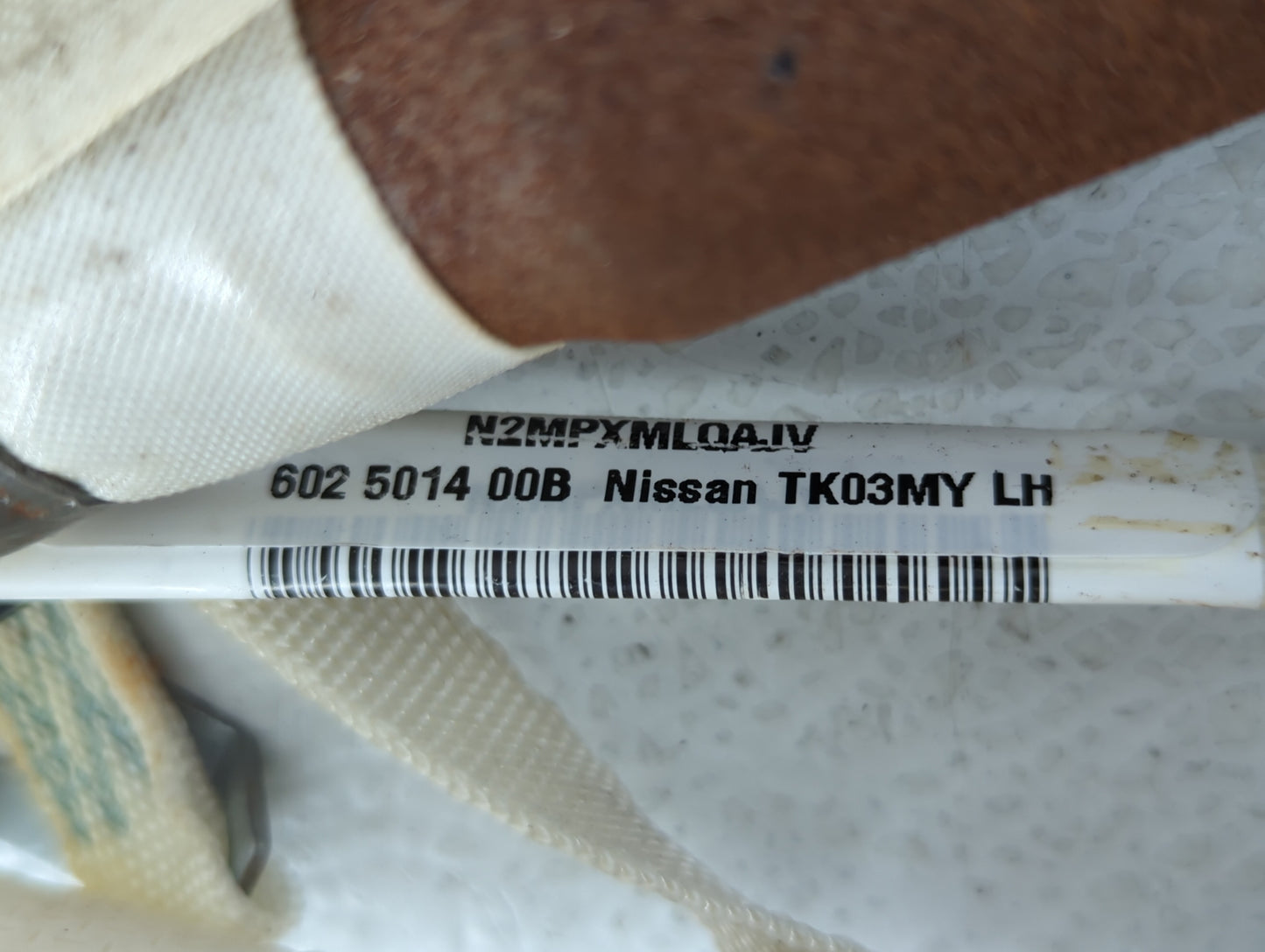 2003-2004 Nissan Altima Air Bag Driver Left Steering Wheel Mounted P/N:602 5014 00B Fits Fits 2003 2004 OEM Used Auto Parts 