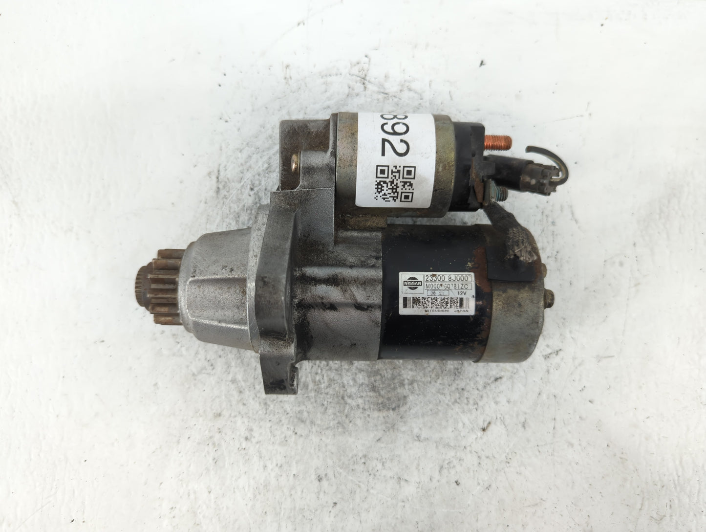 2002-2006 Nissan Altima Car Starter Motor Solenoid OEM P/N:23300 8J000 Fits Fits 2002 2003 2004 2005 2006 OEM Used Auto Part