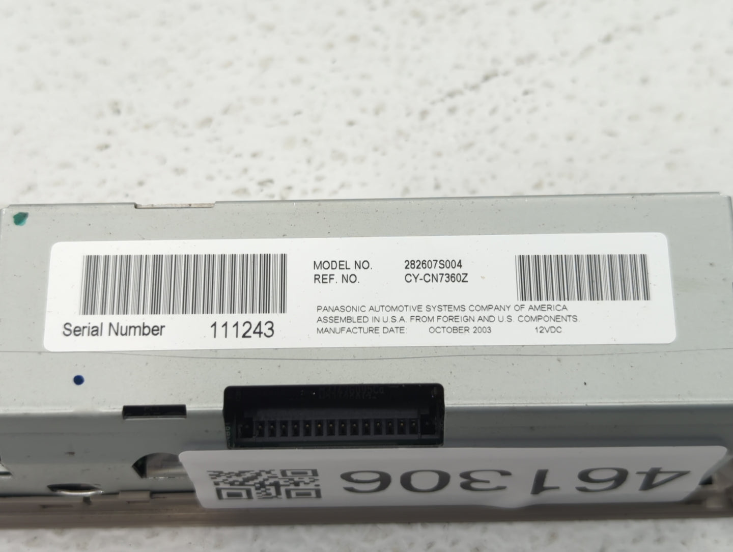 2004 Nissan Armada Master Power Window Switch Replacement Driver Side Left P/N:282607S004 Fits OEM Used Auto Parts - Oemused