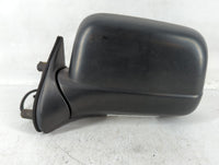 2000-2004 Nissan Frontier Driver Left Side View Manual Door Mirror Black - Oemusedautoparts1.com