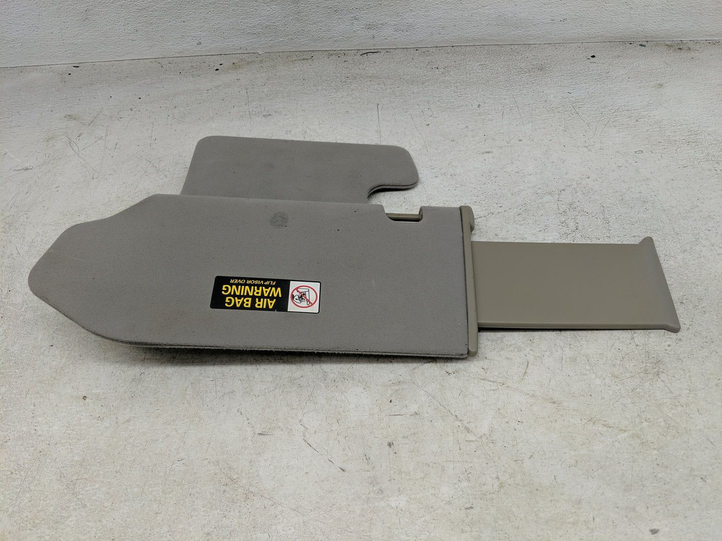 2004 Nissan Maxima Sun Visor Shade Replacement Passenger Right Mirror Fits OEM Used Auto Parts - Oemusedautoparts1.com