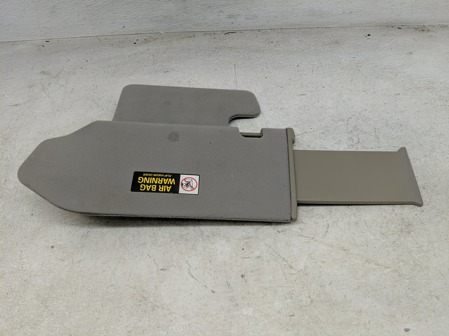 2004 Nissan Maxima Sun Visor Shade Replacement Passenger Right Mirror Fits OEM Used Auto Parts - Oemusedautoparts1.com