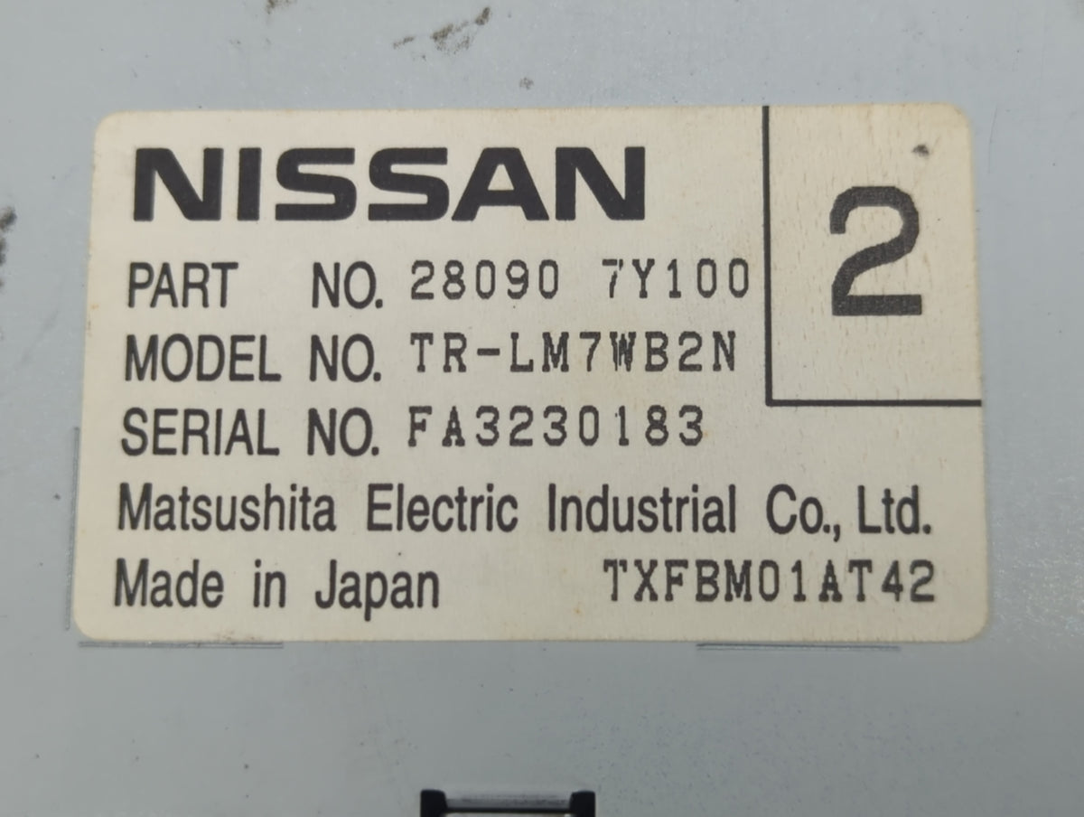 2004-2005 Nissan Maxima Information Radio Display Screen 1122434 - Oemusedautoparts1.com