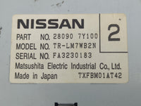 2004-2005 Nissan Maxima Information Radio Display Screen 1122434 - Oemusedautoparts1.com