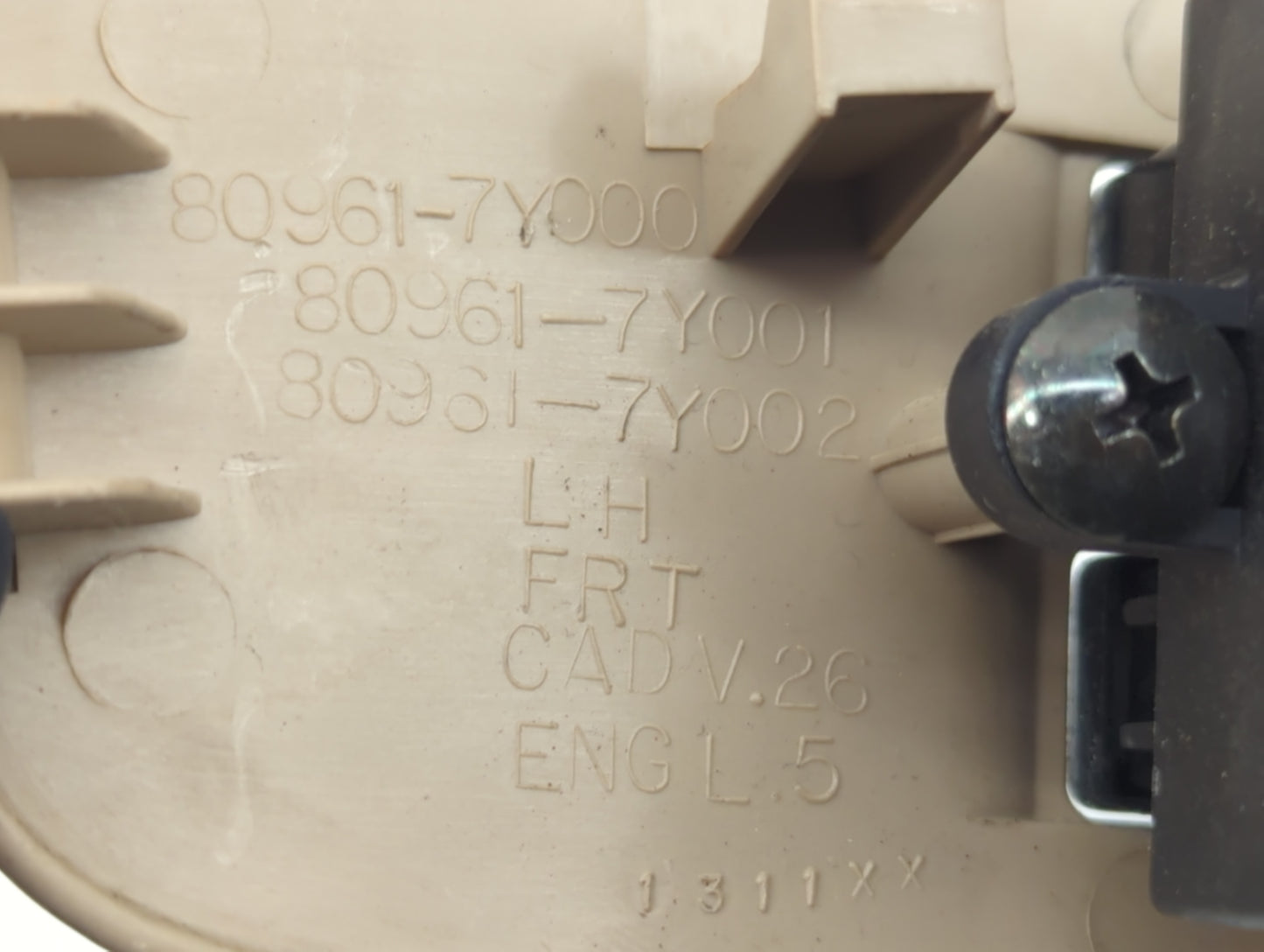 2004-2008 Nissan Maxima Master Power Window Switch Replacement Driver Side Left P/N:80961-7Y002 80961-7Y001 Fits OEM Used Au