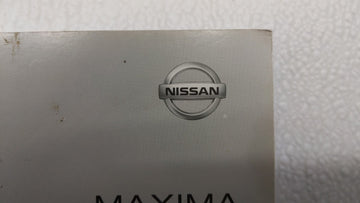2004 Nissan Maxima Owners Manual Book Guide OEM Used Auto Parts