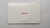 2004 Nissan Maxima Owners Manual Book Guide OEM Used Auto Parts - Oemusedautoparts1.com