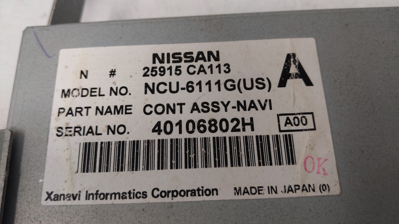 2004-2005 Nissan Maxima Information Display Screen - Oemusedautoparts1.com