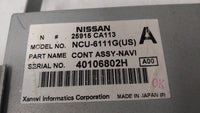 2004-2005 Nissan Maxima Information Display Screen - Oemusedautoparts1.com