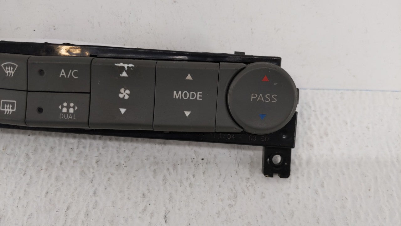 2004-2006 Nissan Maxima Climate Control Module Temperature AC/Heater Replacement P/N:275007Y010 27500 7Y010 Fits OEM Used Au