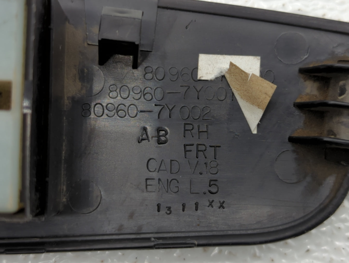 2004-2008 Nissan Maxima Driver Left Door Master Power Window Switch - Oemusedautoparts1.com