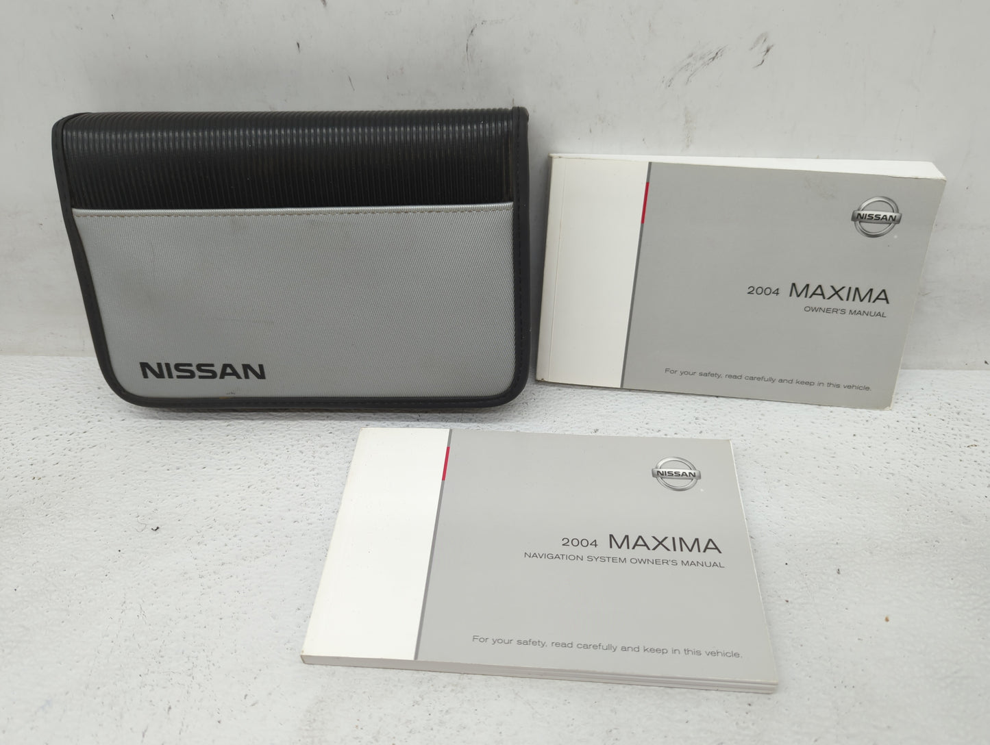 2004 Nissan Maxima Owners Manual Book Guide OEM Used Auto Parts - Oemusedautoparts1.com