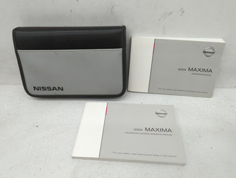 compare product 2004 Nissan Maxima Owners Manual Book Guide OEM Used Auto Parts