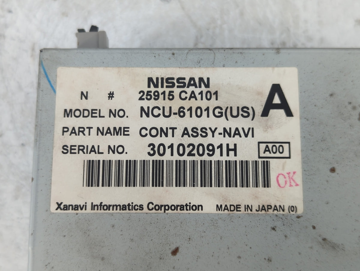 2004-2005 Nissan Maxima Information Radio Display Screen 830637 - Oemusedautoparts1.com
