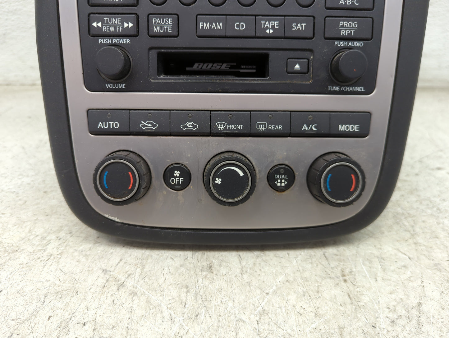 2004-2005 Nissan Murano Radio AM FM Cd Player Receiver Replacement P/N:28188 CA010 PN-2530H Fits Fits 2004 2005 OEM Used Aut