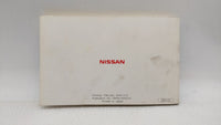 2004 Nissan Murano Owners Manual Book Guide OEM Used Auto Parts - Oemusedautoparts1.com