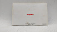 2004 Nissan Murano Owners Manual Book Guide OEM Used Auto Parts - Oemusedautoparts1.com