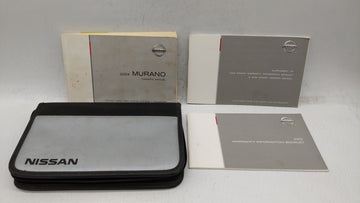 2004 Nissan Murano Owners Manual Book Guide OEM Used Auto Parts