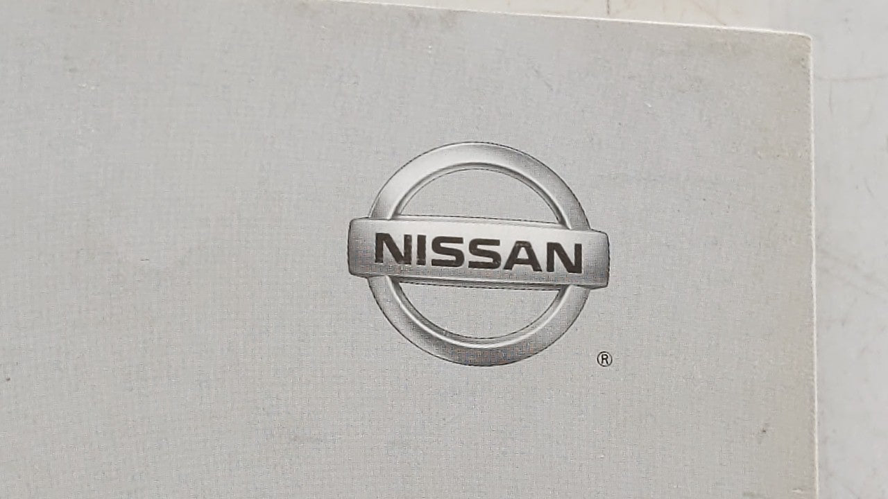 2004 Nissan Murano Owners Manual Book Guide OEM Used Auto Parts - Oemusedautoparts1.com