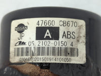 2004-2005 Nissan Murano ABS Pump Control Module Replacement P/N:47660 CB670 Fits Fits 2004 2005 OEM Used Auto Parts - Oemuse