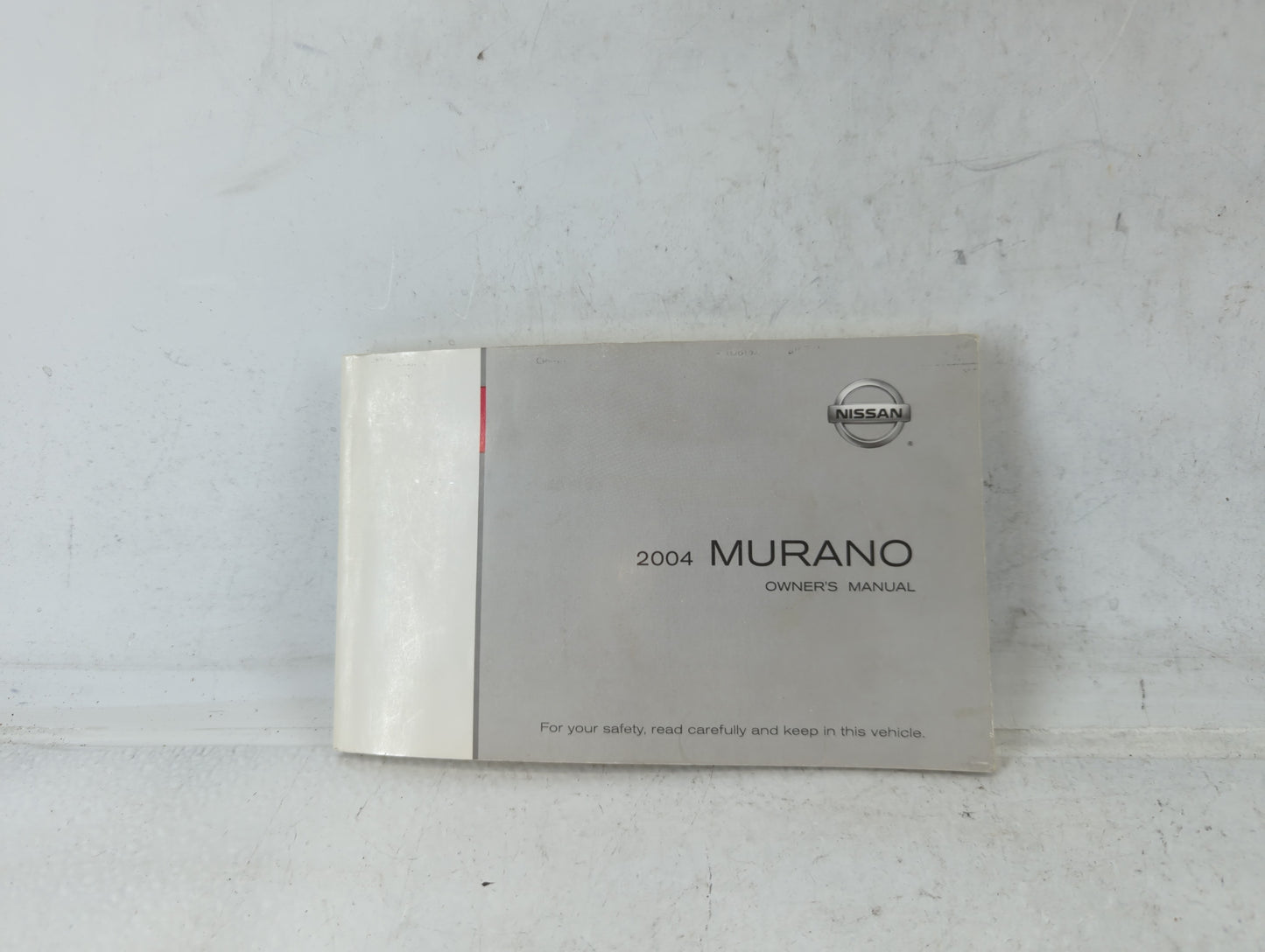 2004 Nissan Murano Owners Manual Book Guide P/N:0M4E-0Z50U1 OEM Used Auto Parts - Oemusedautoparts1.com