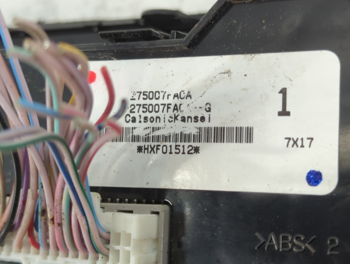 2002-2004 Nissan Pathfinder Climate Control Module Temperature AC/Heater Replacement P/N:275007FACA Fits Fits 2002 2003 2004