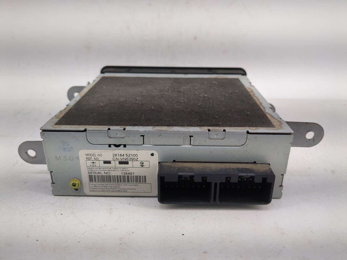 2004 Nissan Quest Radio AM FM Cd Player Receiver Replacement P/N:28184 5Z100 Fits OEM Used Auto Parts - Oemusedautoparts1.co