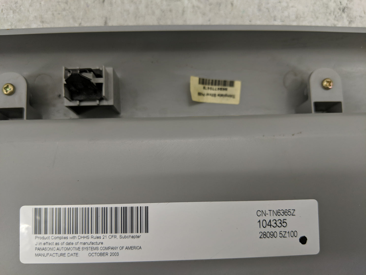 2004-2005 Nissan Quest Information Display Screen - Oemusedautoparts1.com