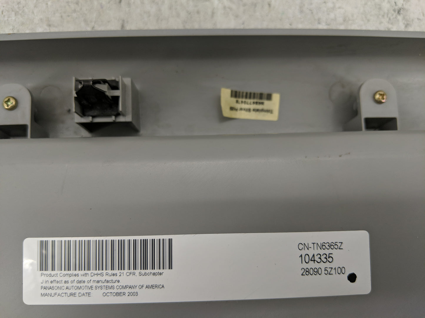 2004-2005 Nissan Quest Information Display Screen - Oemusedautoparts1.com