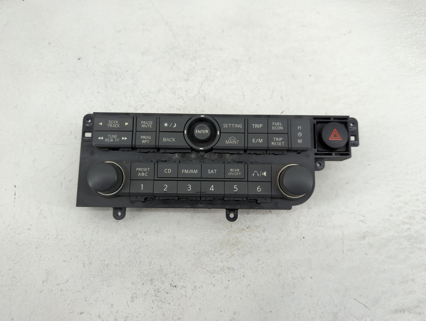 2004 Nissan Quest Radio AM FM Cd Player Receiver Replacement P/N:VP6NAX 18698 Fits OEM Used Auto Parts - Oemusedautoparts1.c