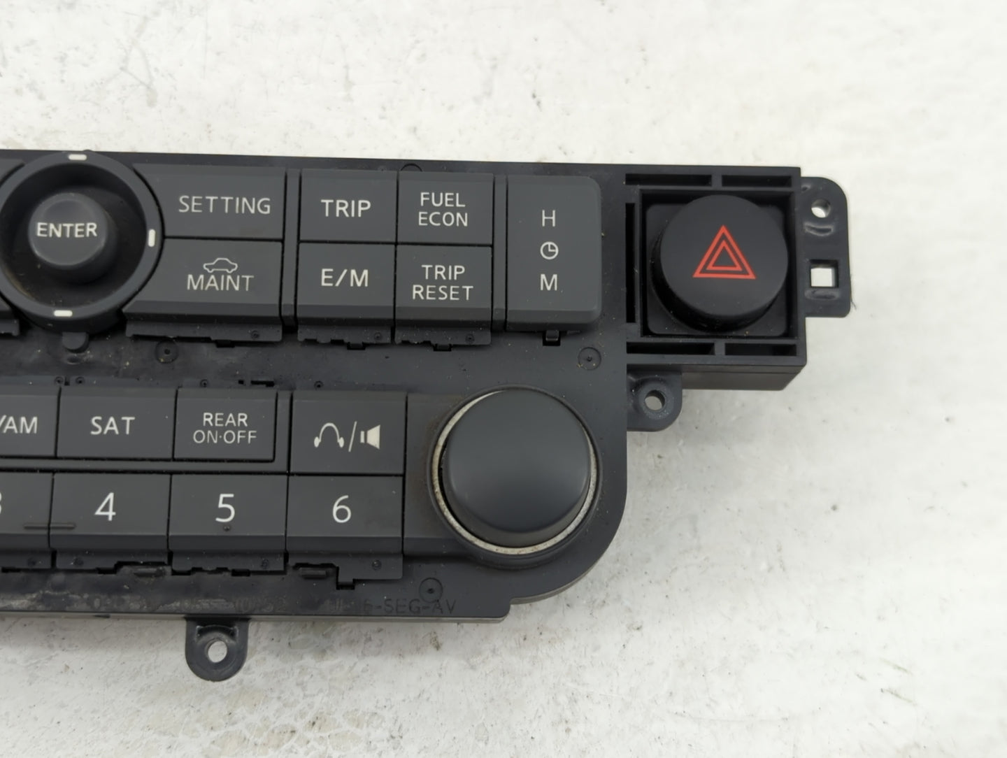 2004 Nissan Quest Radio AM FM Cd Player Receiver Replacement P/N:VP6NAX 18698 Fits OEM Used Auto Parts - Oemusedautoparts1.c