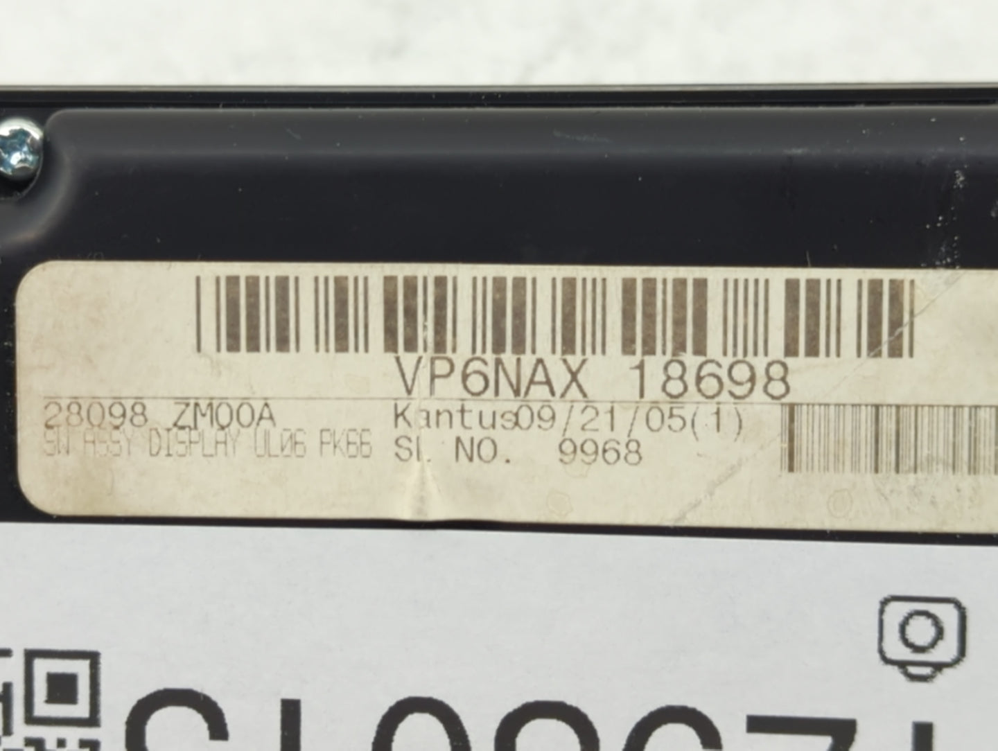 2004 Nissan Quest Radio AM FM Cd Player Receiver Replacement P/N:VP6NAX 18698 Fits OEM Used Auto Parts - Oemusedautoparts1.c