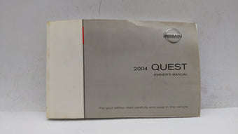 compare product 2004 Nissan Quest Owners Manual Book Guide OEM Used Auto Parts